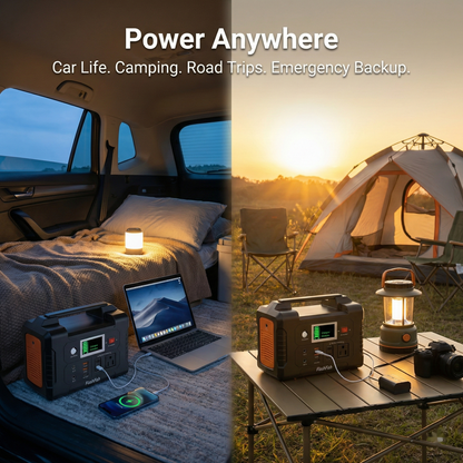 FlashFish 200W Portable Solar Power Station